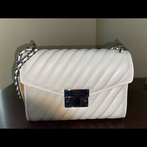 Michael Kors Rose Medium Shoulder Bag - Picture 4 of 7